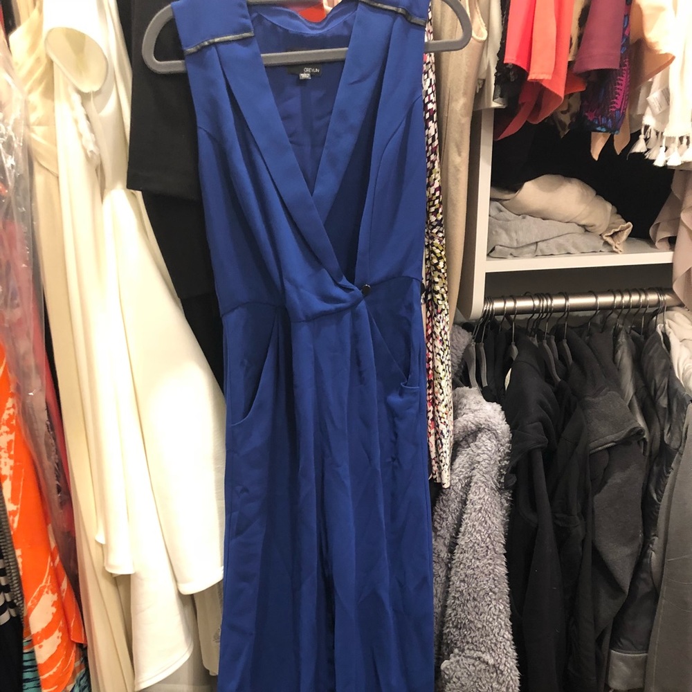 Greylin Cobalt Jumpsuit